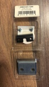 Moser Snijmes set grof incl.schroefjes.