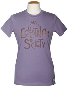 T-shirt EQS lilac.