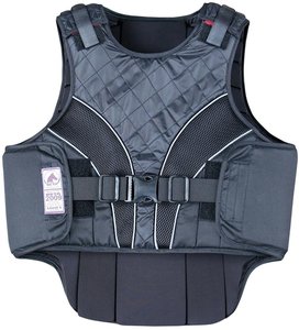 Bodyprotector flexfit senior zwart.