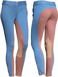 Rijbroek Lowrider indigo/bruin.