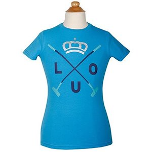 T-shirt LouLou Darley blauw.