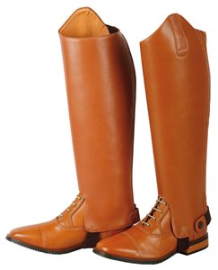 Gaiters Leather Cognac.