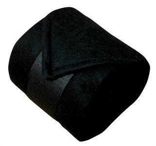 Bandages fleece 3m. zwart.