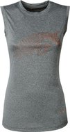 Tanktop just ride groen/Rosegold.