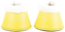 Springschoenen Yellow met bontrand.