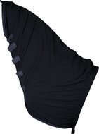 Fleece halsdeel navy.