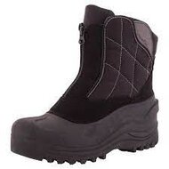Thermo stalschoen zipper black 36&37
