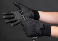 Handschoenen topgrip wind/waterdicht zwart.