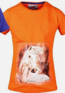 T-shirt Red Horse Orange.