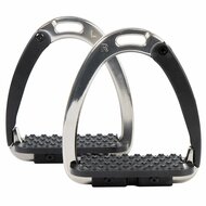 Veiligheids stijgbeugel Safe Release gunmetal.