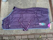 BR 4-ever-horses staldeken purple 240 gr. 175 cm.
