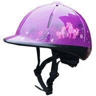 Veiligheidshelm verstelbaar paars S/M.