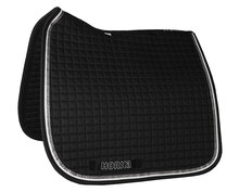 Zadeldek Horka Chic glitter zwart.