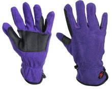 Handschoen fleece purple  Red Horse.