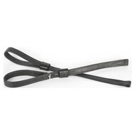 Stijgbeugelriemen close contact black kunststof/nylon.