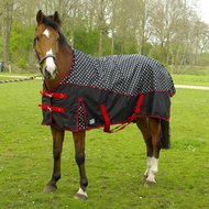 Regendeken 0-gr. QHP luxe polka dot.