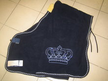 Equest Deluxe fleece deken Crystal Crown Navy