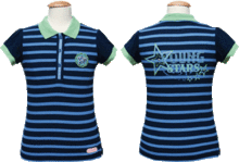 Youngstars polo ponyta dress blue.