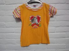 Bandiri shirt oranje "Horse of Love".