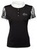 Wedstrijdshirt black Lace._