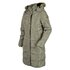 Lange Winterjas Bordo._