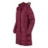 Lange Winterjas Bordo._