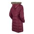 Lange Winterjas Bordo._