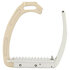 BR stijgbeugels Lavarone titanium/zilver._