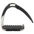Veiligheids stijgbeugel Safe Release gunmetal._