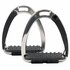 Veiligheids stijgbeugel Safe Release gunmetal._