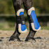 Peesbeschermersset bont royal blue S/pony._