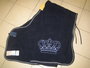 Equest Deluxe fleece deken Crystal Crown Navy_